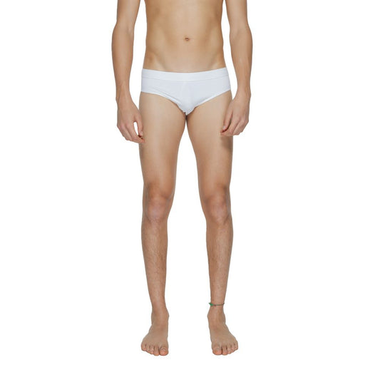 Calvin Klein White Polyamide Swim Briefs