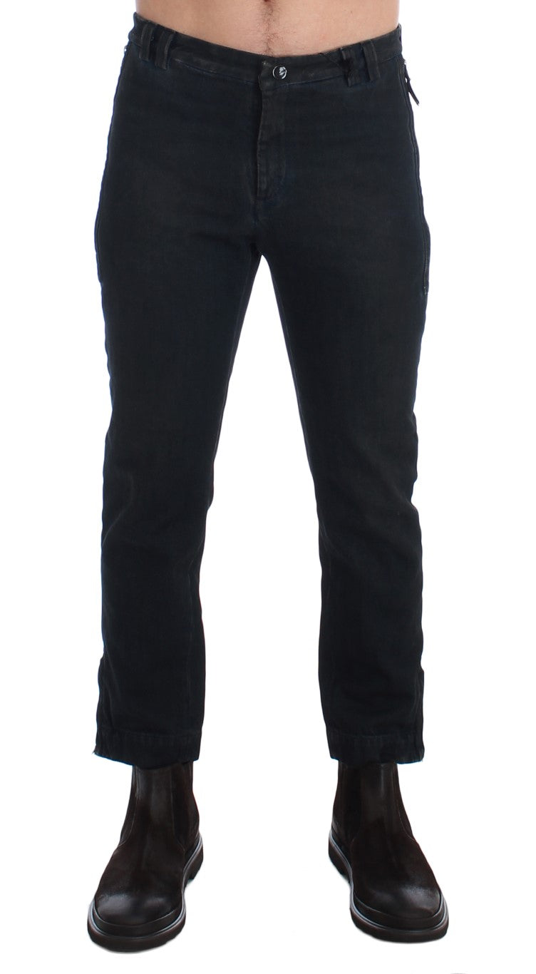 Costume National C’N’C blue slim fit cotton jeans