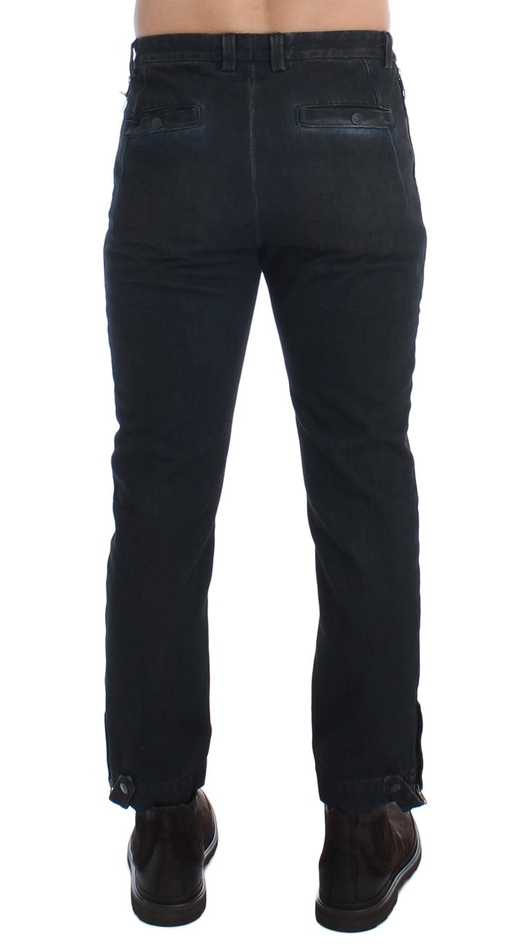 Costume National C’N’C blue slim fit cotton jeans