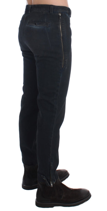 Costume National C’N’C blue slim fit cotton jeans