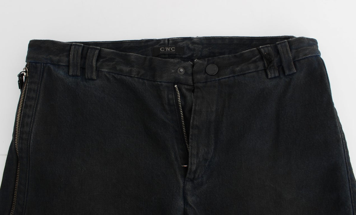 Costume National C’N’C blue slim fit cotton jeans