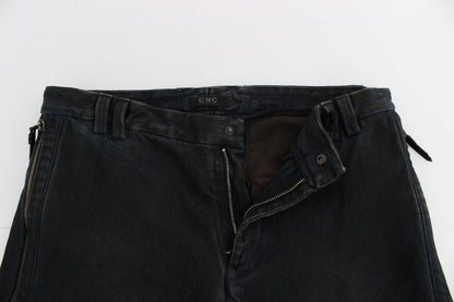 Costume National C’N’C blue slim fit cotton jeans