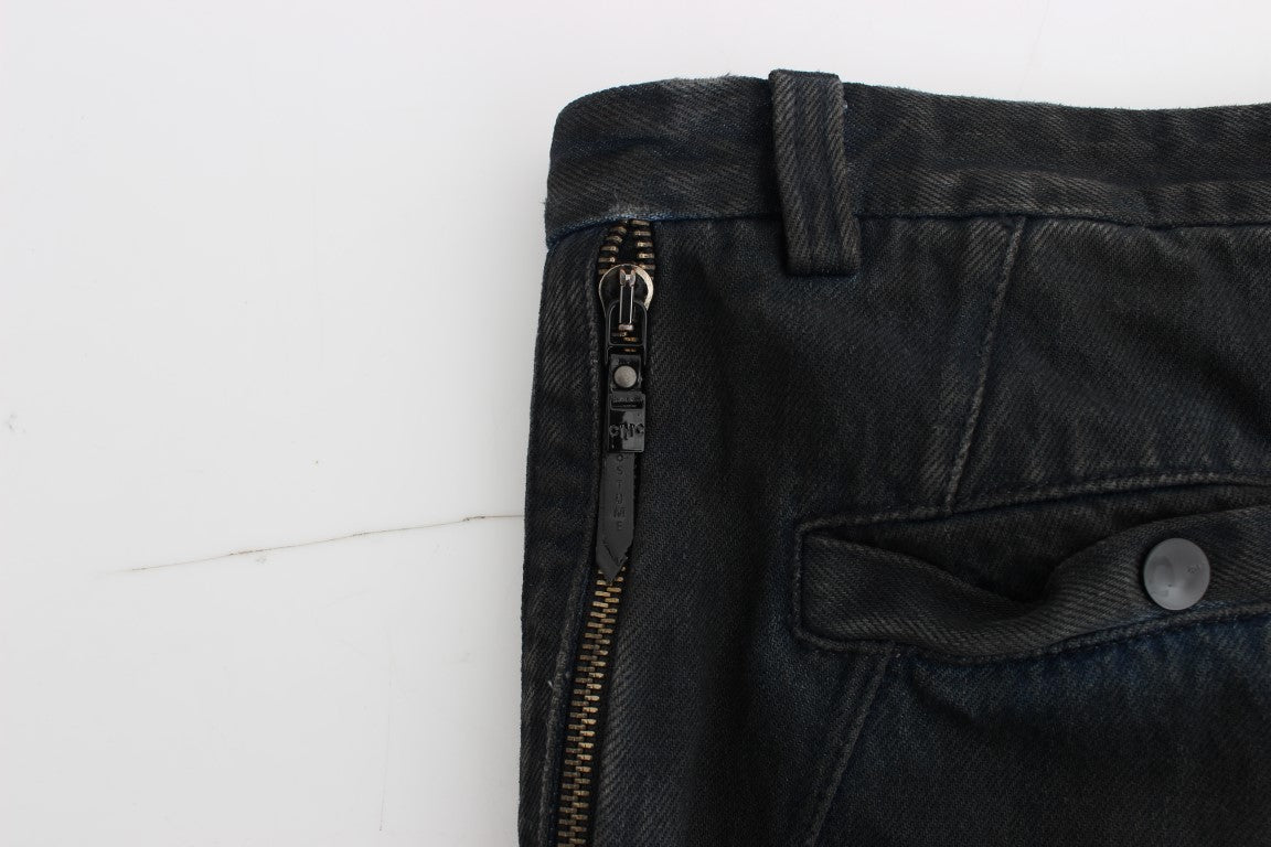 Costume National C’N’C blue slim fit cotton jeans