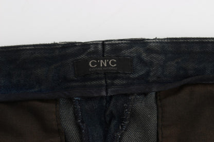 Costume National C’N’C blue slim fit cotton jeans