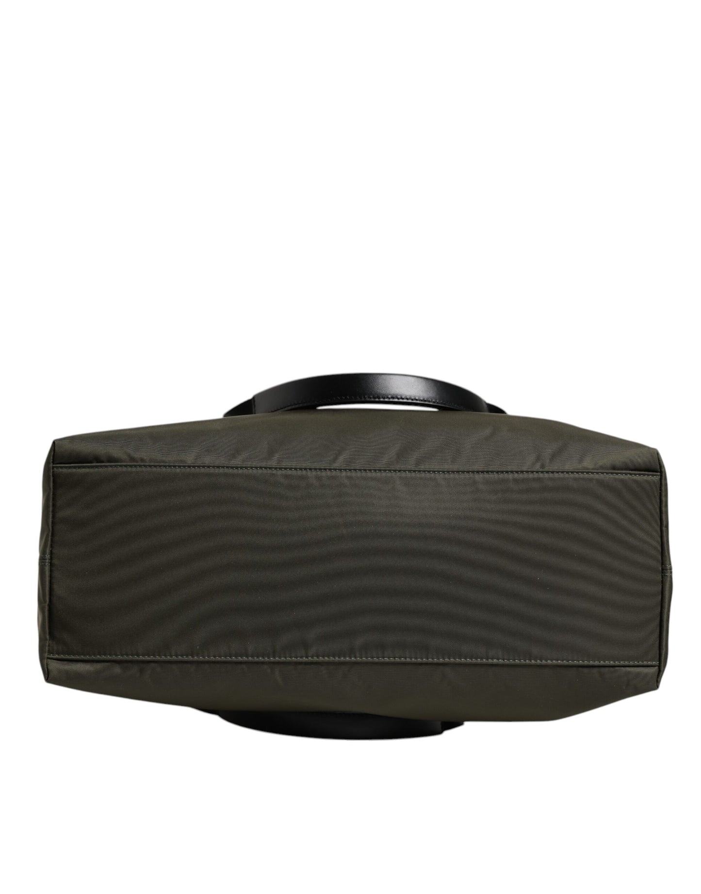 Dolce &amp; Gabbana Military Green Nylon Shoulder Strap Tote Bag