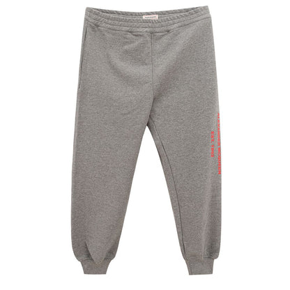 Alexander McQueen Gray Cotton Athletic Pants