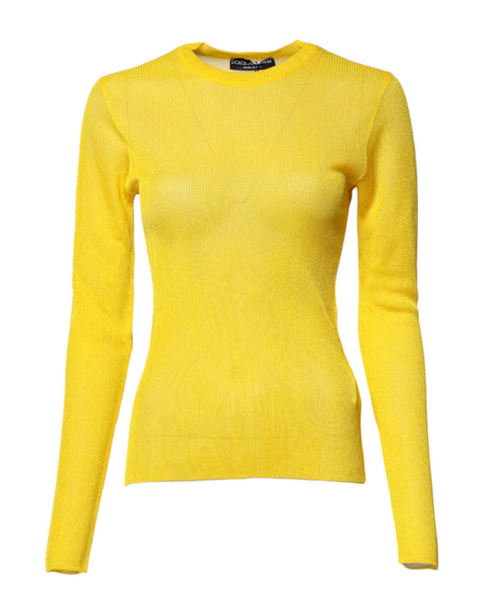 Dolce & Gabbana women's sweater – yellow