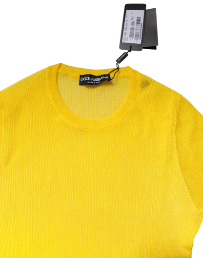 Dolce & Gabbana women's sweater – yellow