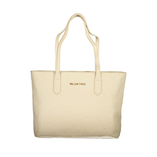 Valentino Bags Beige Polyethylene Handbag - Håndtasker