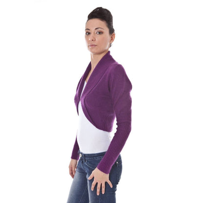 Dutch Purple Wool Sweater