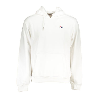 Fila White Cotton Men's Hoodie