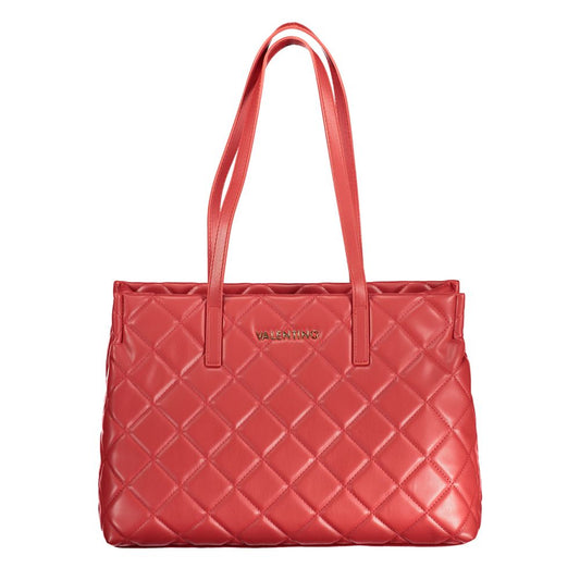 Valentino Bags Red Polyethylene Handbag - Håndtasker