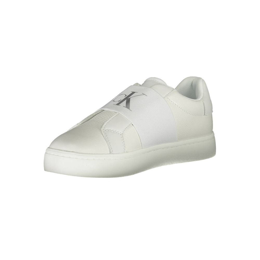 Calvin Klein Bianco Leather Women Sneaker