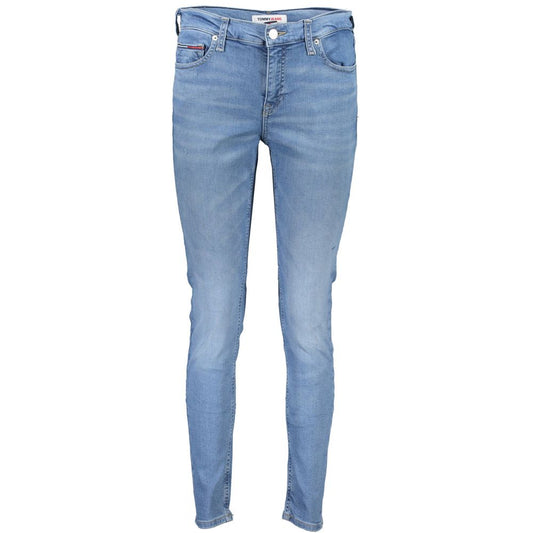 Tommy Hilfiger Light Blue Cotton Women Skinny Jean