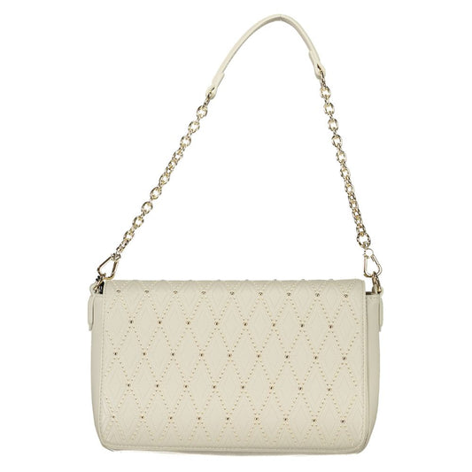Mario Valentino White Polyurethane Women’s Shoulder Bag - Skuldertasker