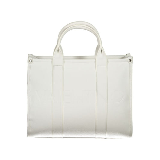 Valentino Bags White Polyethylene Handbag - Håndtasker