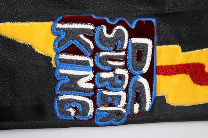 Dolce & Gabbana Black Graphic Embroidery Men Pants