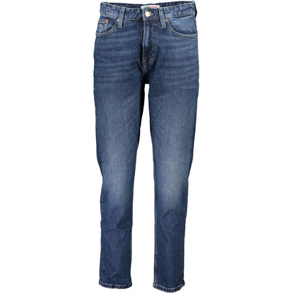 Tommy Hilfiger Blu Cotton Women Jeans Slim Ankle