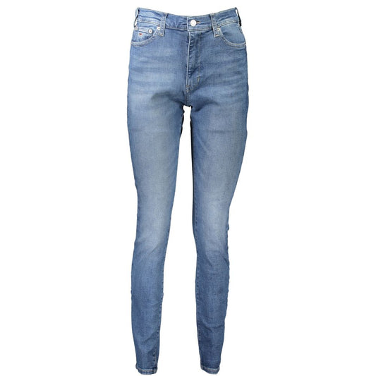 Tommy Hilfiger Blue Cotton Jeans & Pant