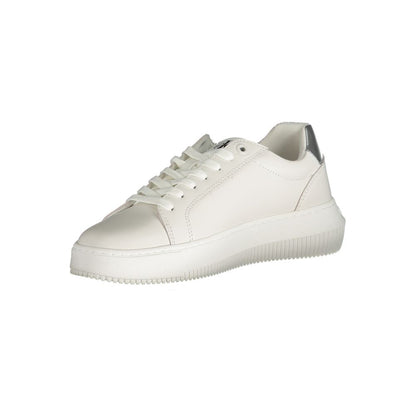Calvin Klein Bianco Polyurethane Women Sneaker