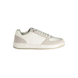 Gas White Polyester Men Sneakers