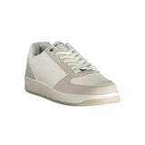 Gas White Polyester Men Sneakers