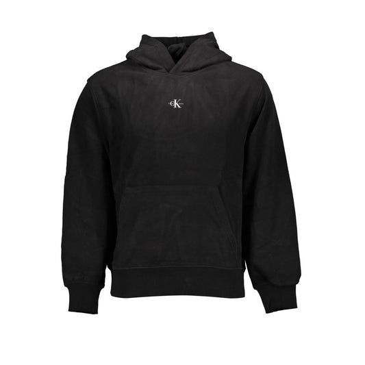 Calvin Klein Black Cotton Men's Hoodie