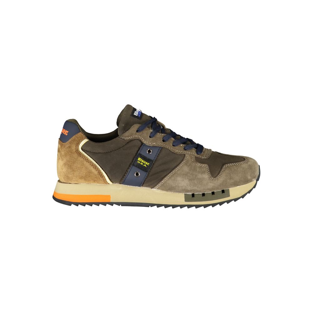 Blauer Green Polyester Sneakers