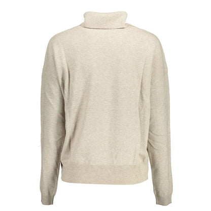 Beige U.S. POLO ASSN. wool-blend sweater