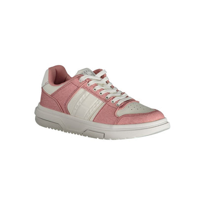 Tommy Hilfiger Pink Women's Polyurethane Sneakers