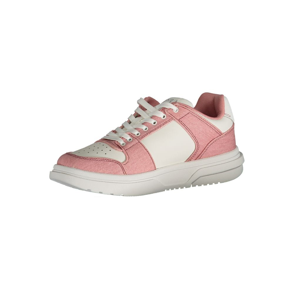 Tommy Hilfiger Pink Women's Polyurethane Sneakers