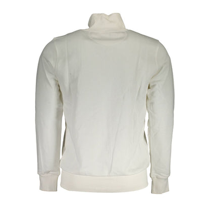 La Martina Zip-Detail Sweatshirt – White