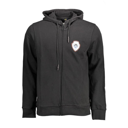 Cavalli Class Black Cotton Men's Hoodie