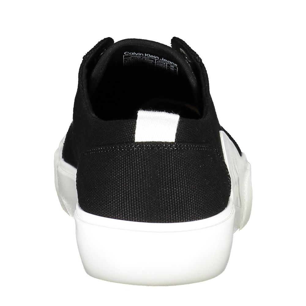 Calvin Klein Black Recycled Material Men Sneakers