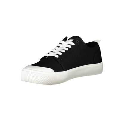 Calvin Klein Black Recycled Material Men Sneakers