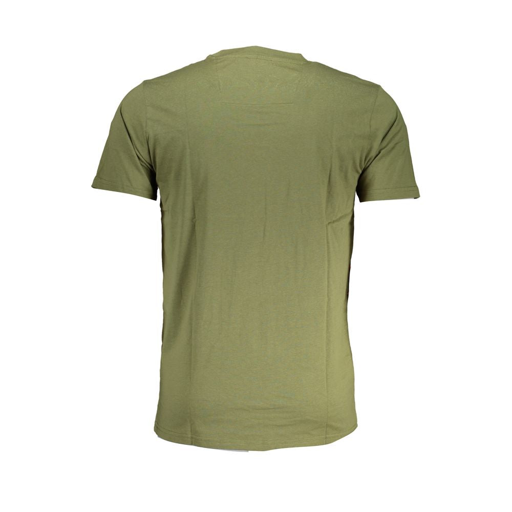 Cavalli Class Verde Cotton Mens T-Shirt