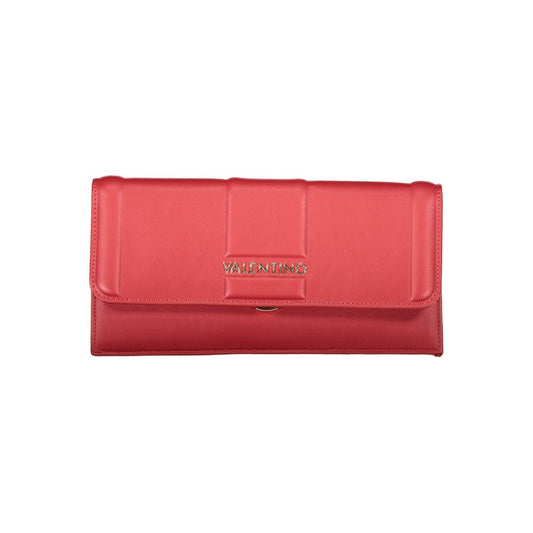 Mario Valentino Clutch with Chain Strap – Red