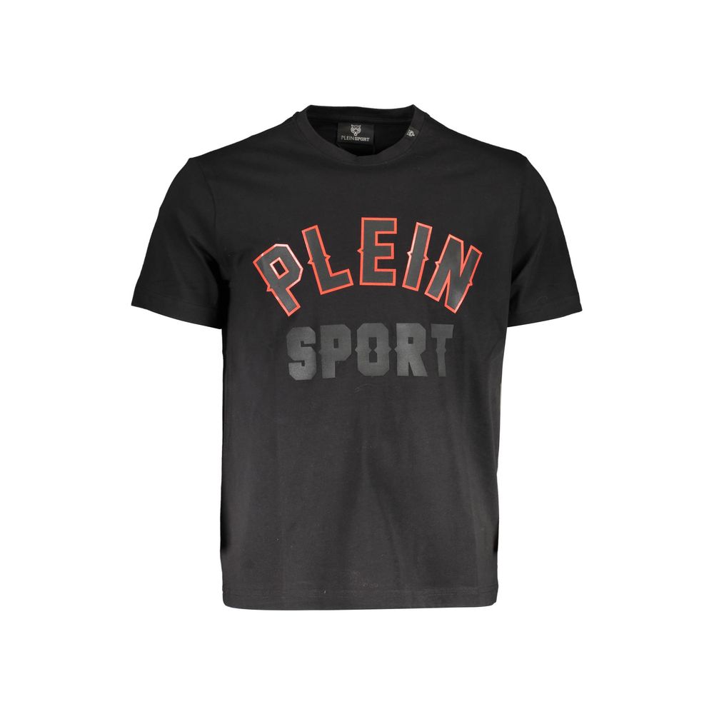 Plein Sport Men's Cotton T-Shirt – Black