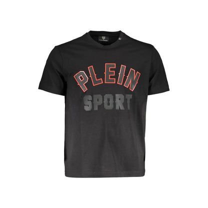 Plein Sport Men's Cotton T-Shirt – Black
