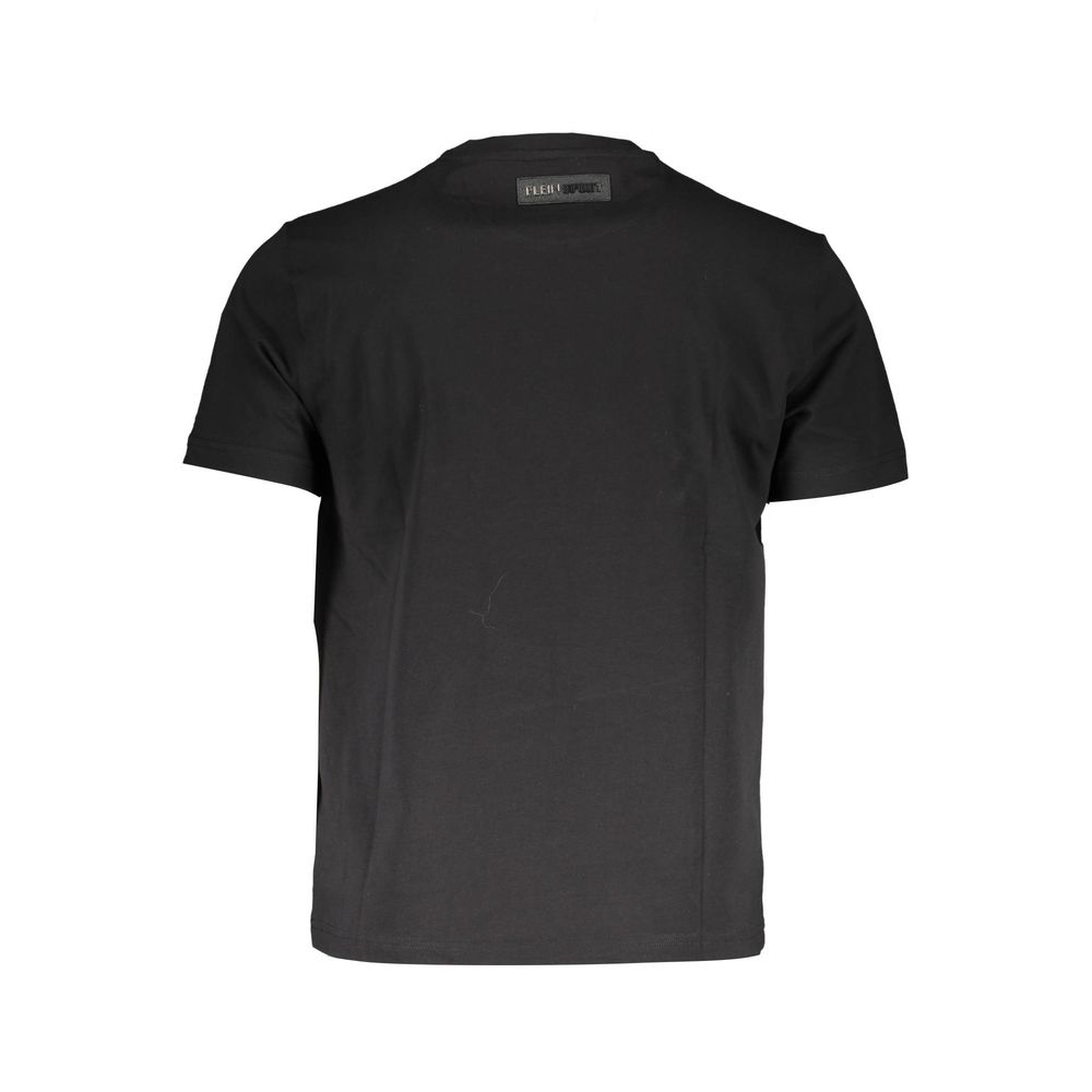 Plein Sport Men's Cotton T-Shirt – Black