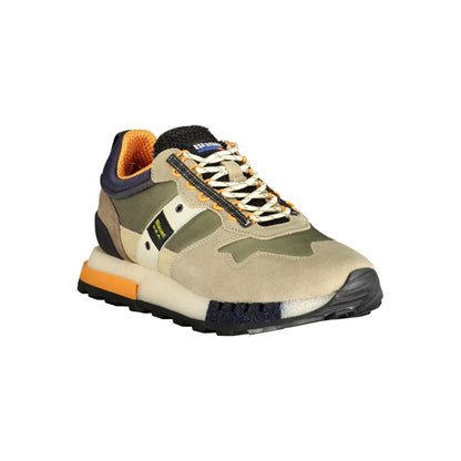 Blauer Green Polyethylene Men Sneakers