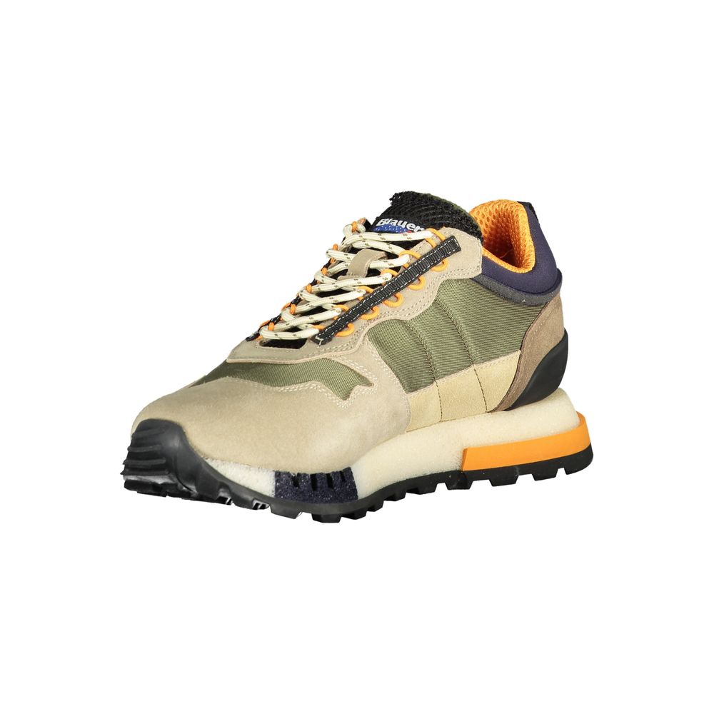 Blauer Green Polyethylene Men Sneakers