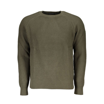 North Sails Men's Sweater with Contrast Details – Green