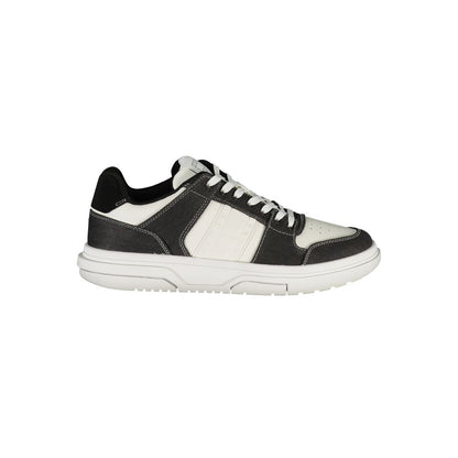 Tommy Hilfiger Nero Polyurethane Men Sneaker
