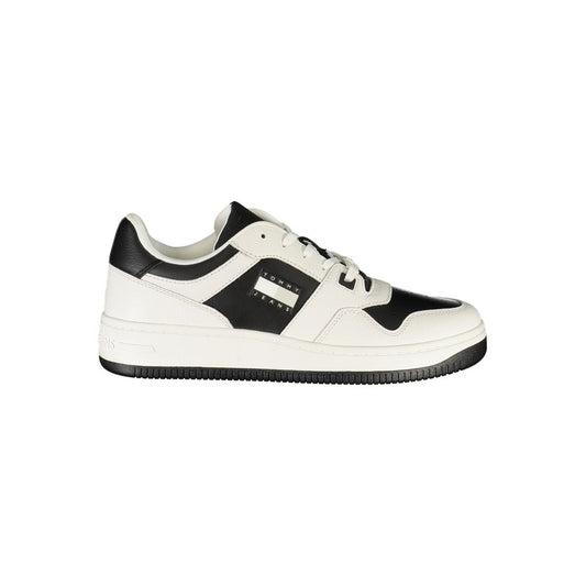 Tommy Hilfiger White Leather Mens Sneakers