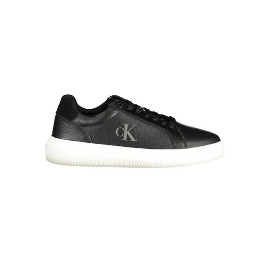 Calvin Klein Black Polyethylene Men Sneakers