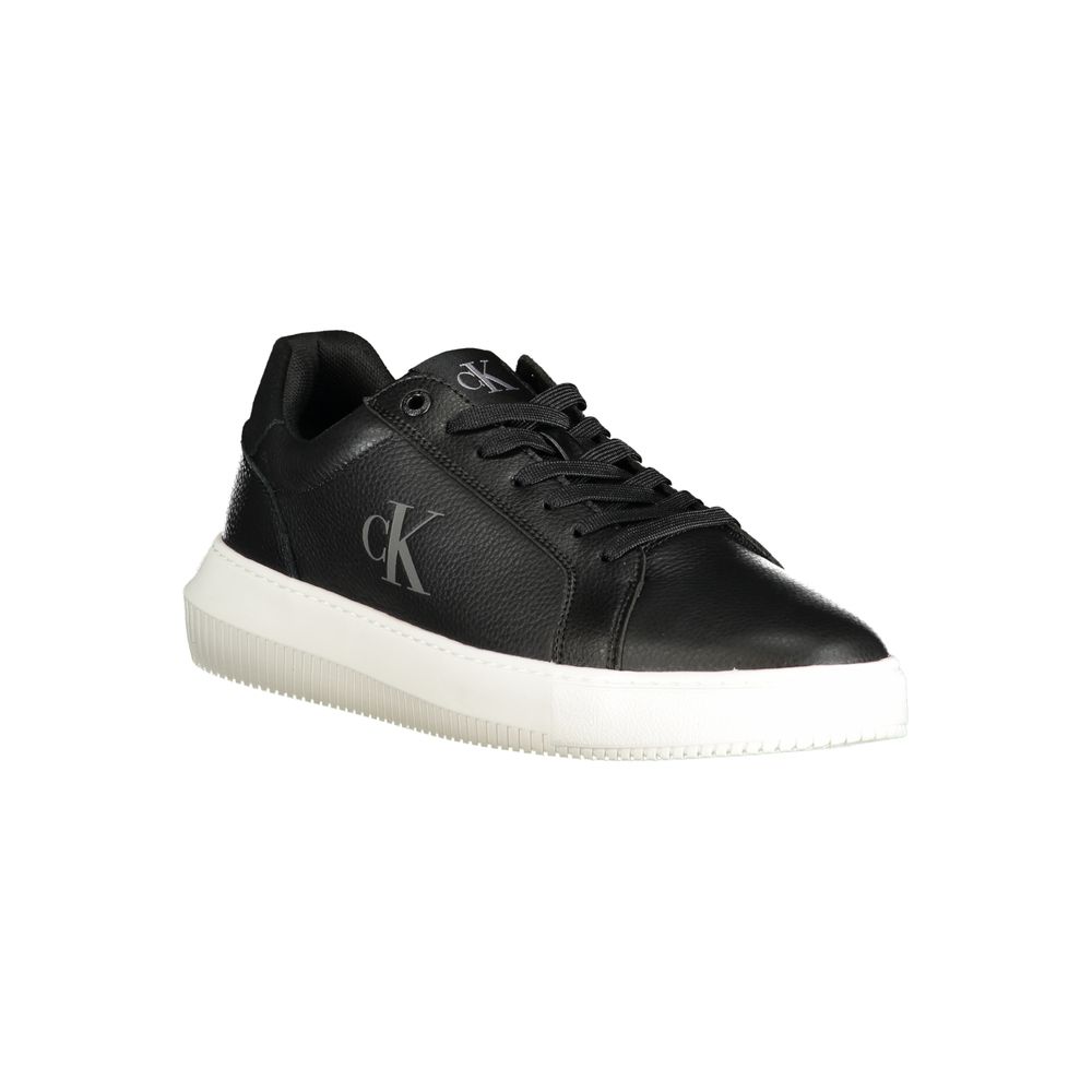 Calvin Klein Black Polyethylene Men Sneakers