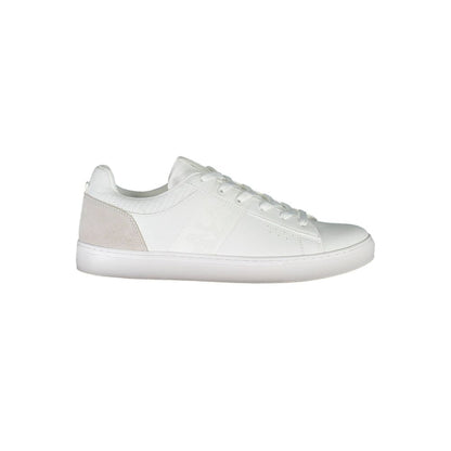 Napapijri White Leather Men Sneakers