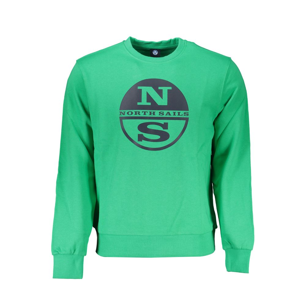 North Sails Cotton Sweatshirt for Men – Green