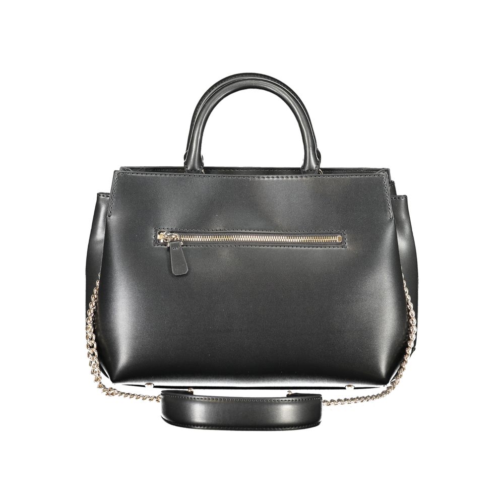 Black Guess Jeans polyurethane handbag